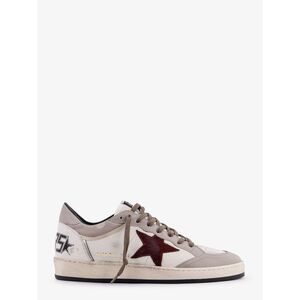 Golden Goose Deluxe Brand Men Ballstar Leather Sneakers With Suede Inserts
